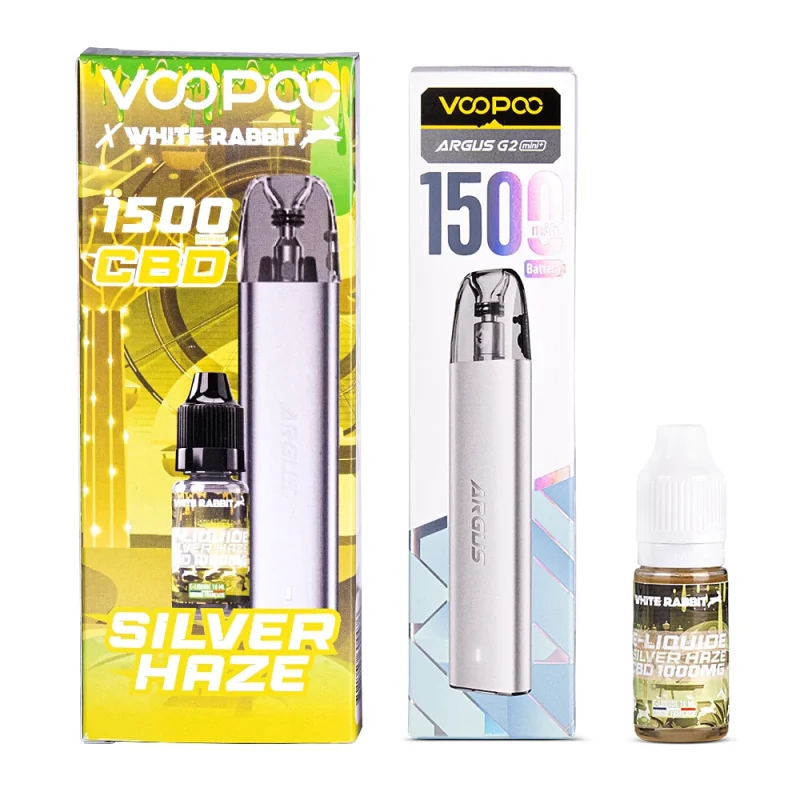 Puff au cbd puissant 100 mg silver haze