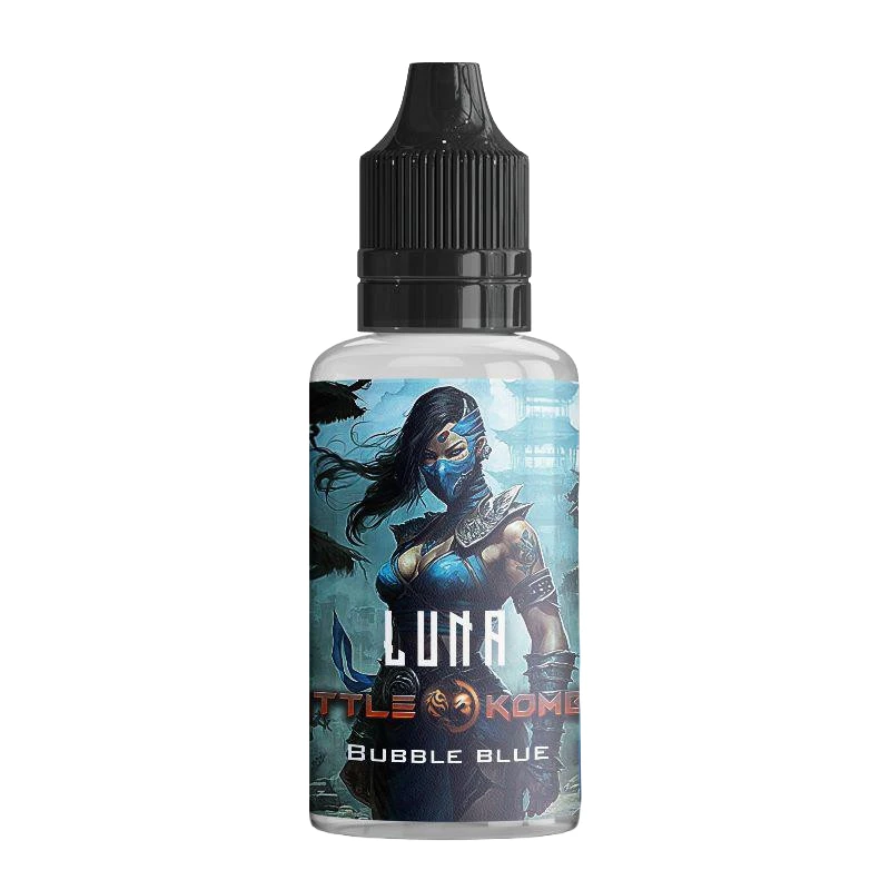 eliquide gout chewing gum menthe bleue LUNA de Battle kombat - flacon 30ml - arôme concentré pour eliquide diy