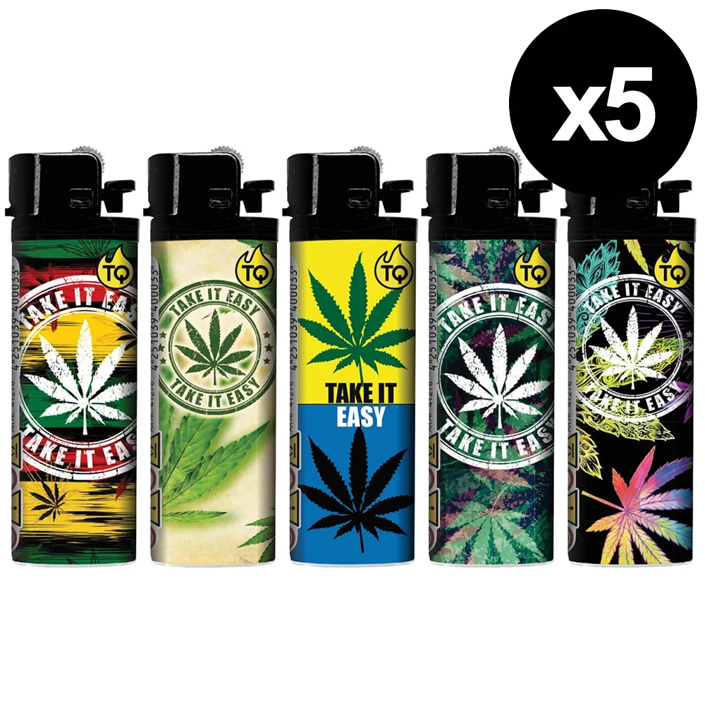 Briquets à pierre Take it Easy 1 - Lot de 5