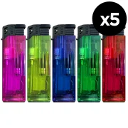 Des briquets avec flamme puissante - rechargeables en gaz et à petit prix !