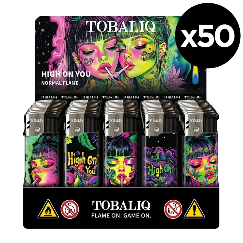 briquet électroniques rechargeables décorés