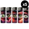 Lot de 5 Briquets électroniques rechargeables High View Motiv