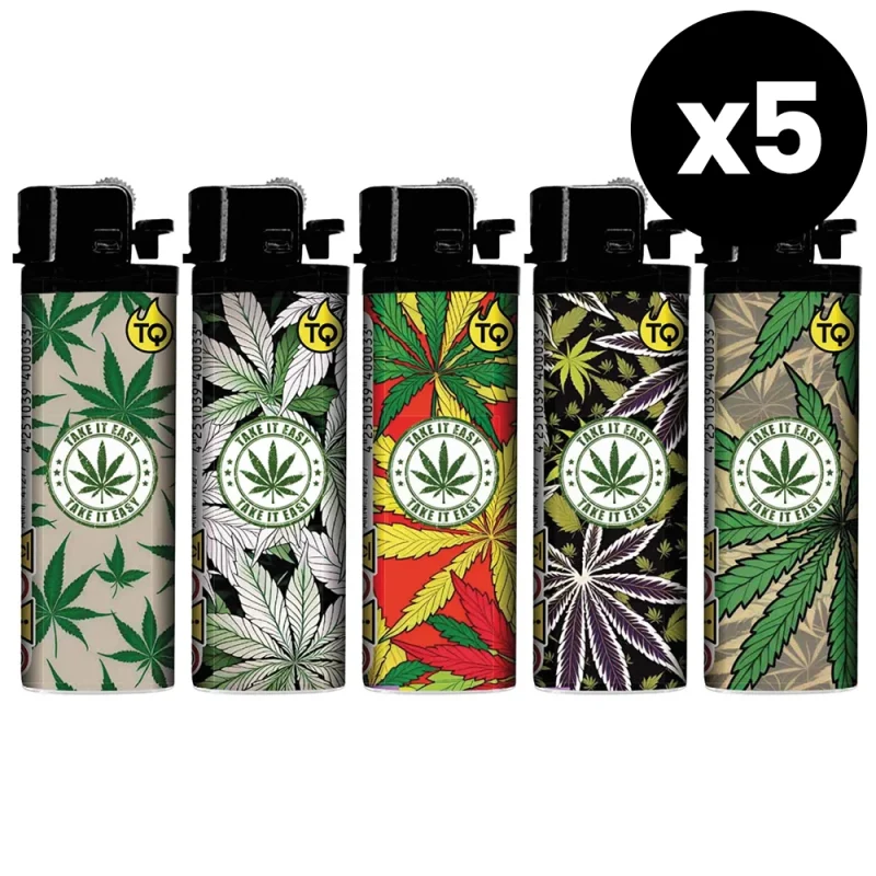 Boite de 50 Briquets à pierre Take it Easy 2