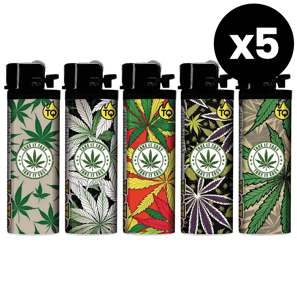 Boite de 50 Briquets à pierre Take it Easy 2