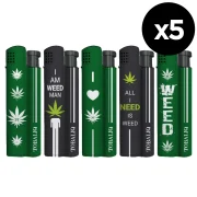 Lot de 5 briquets tempête