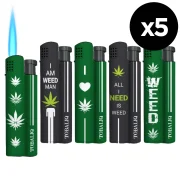 Lot de 5 briquets tempête 