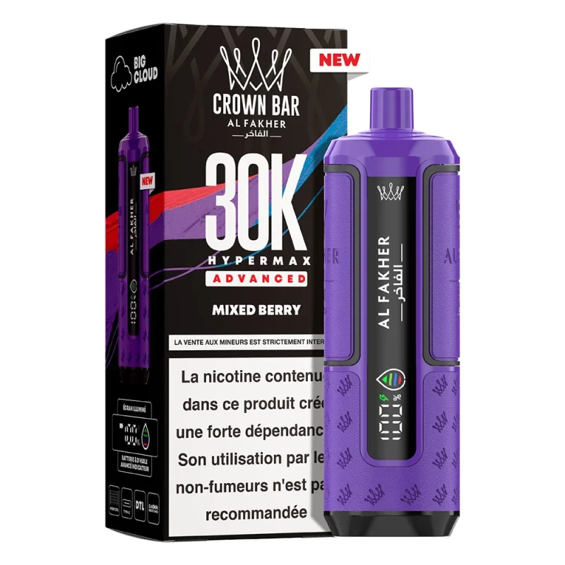 Puff Mixed Berries Al Fakher 30K Crown Bar