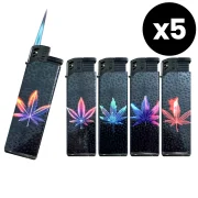 briquets flamme bleue tempete puissante