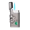 Briquet flamme tempete bleue design original gangsta panda