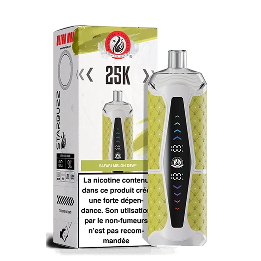 Puff Starbuzz Safari Melon Dew - 25K taff - modèle Ultra max