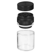 grinder avec pot de conservation - accessoire 2 en 1