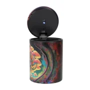 Cendrier anti odeur pour la voiture - cendrier porte gobelet avec lumière LED