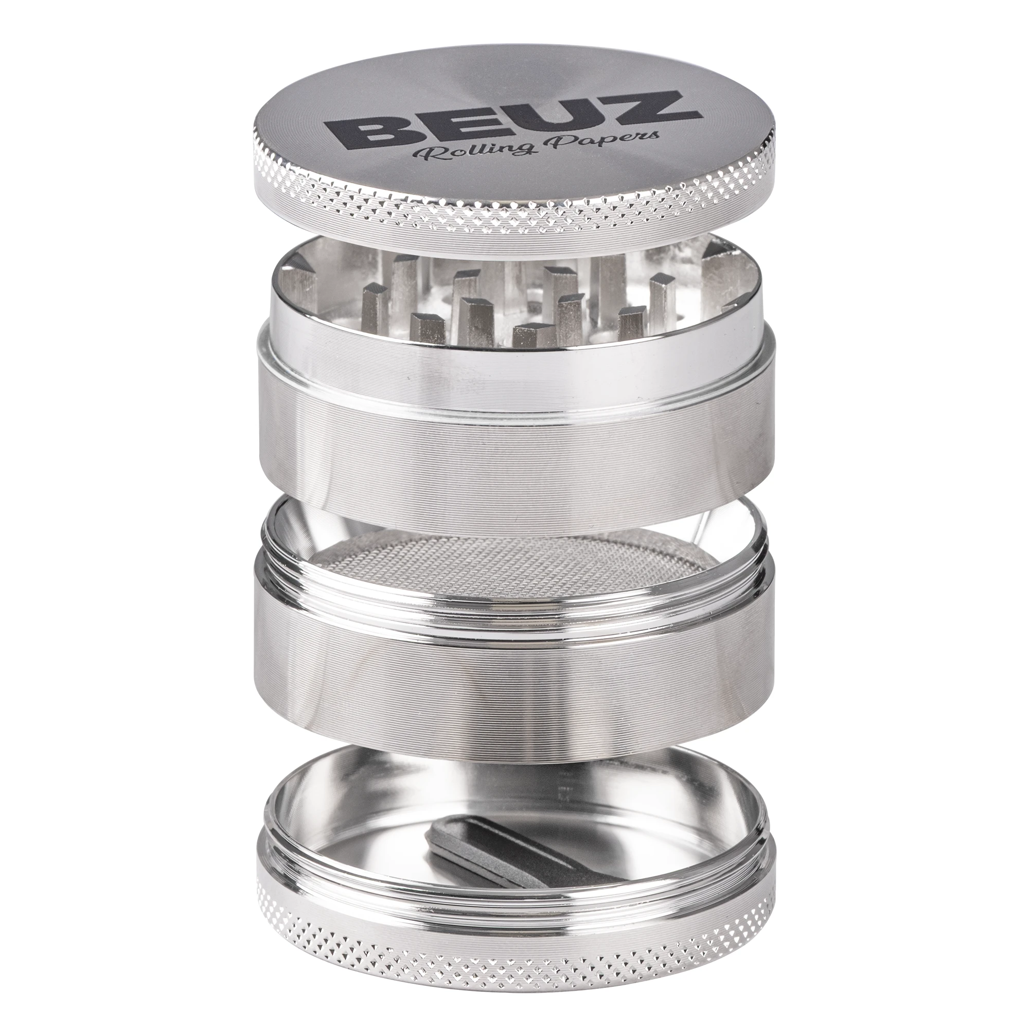 Un grinder solide avec dents en losange pour une mouture parfaite