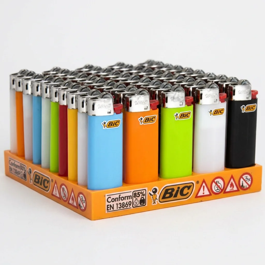 Briquet Bic mini standard coloré x50 – Image 3