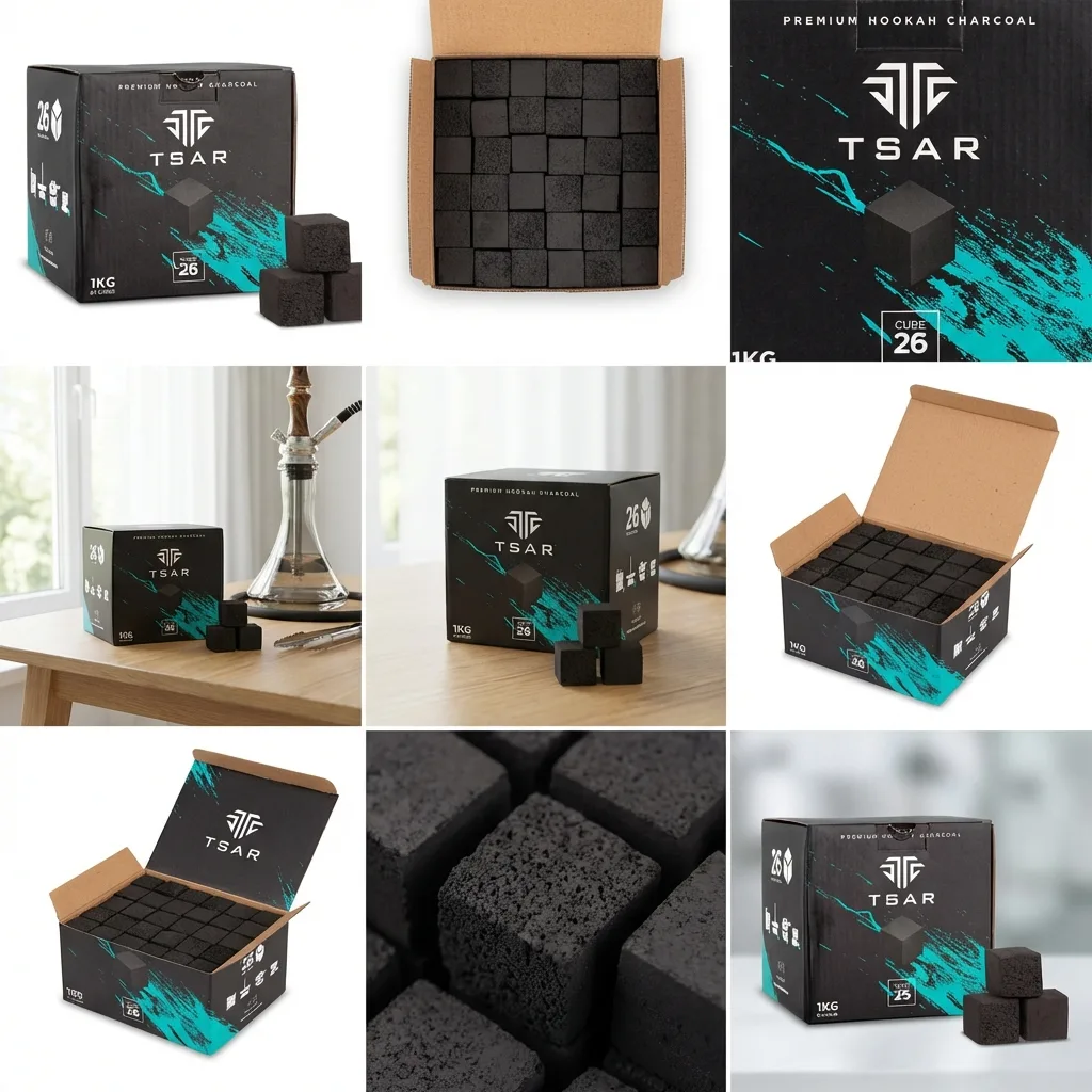 Charbon naturel Tsar 26 mm - 1kg – Image 2