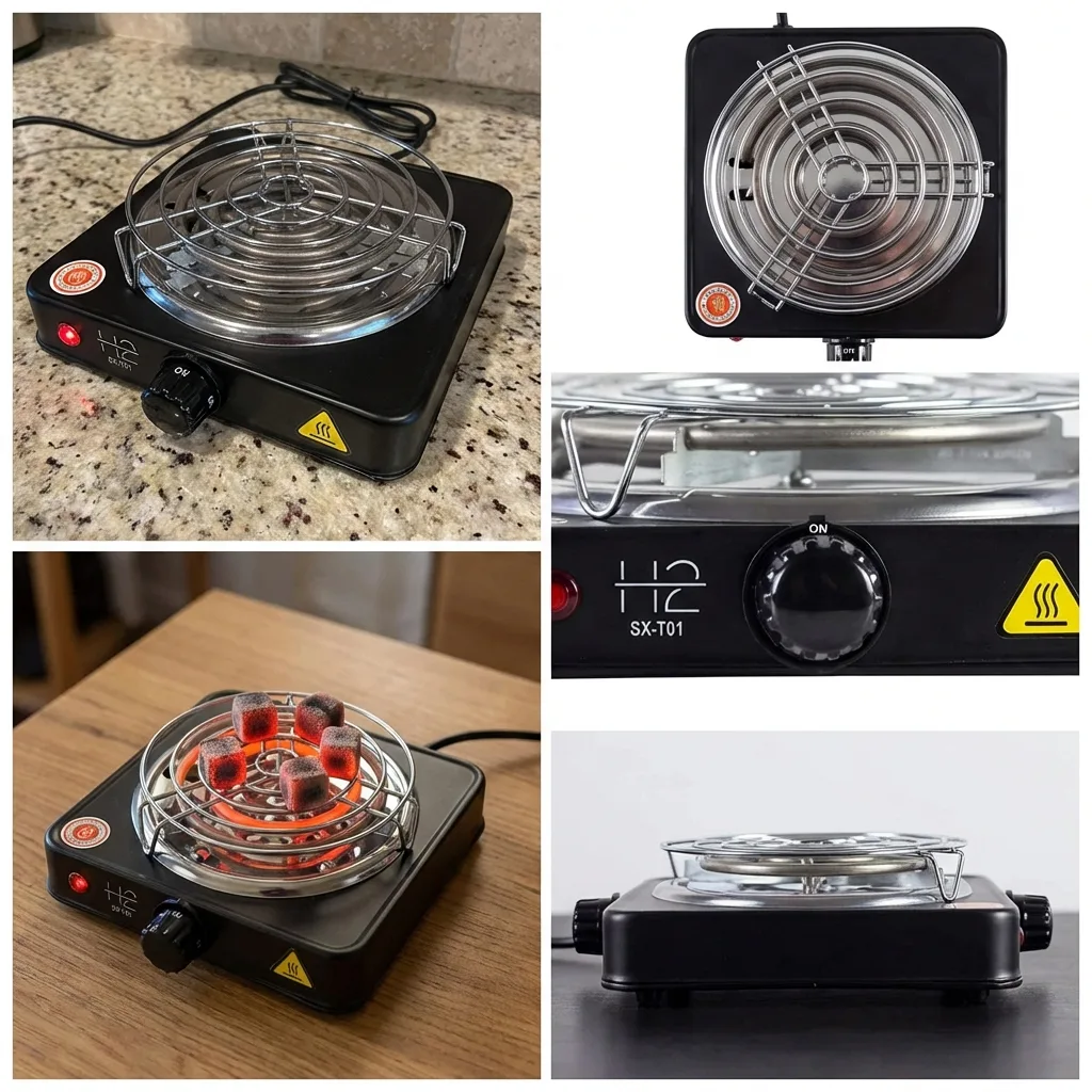 Allume charbon chicha H2 1000W + Grille incluse – Image 4