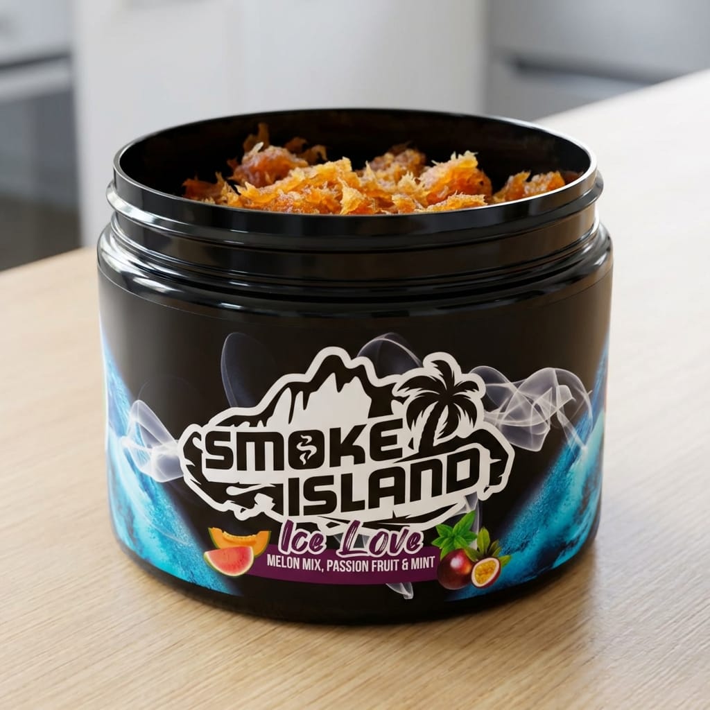 Goût Chicha Smoke Island 250g - Ice Love – Image 8