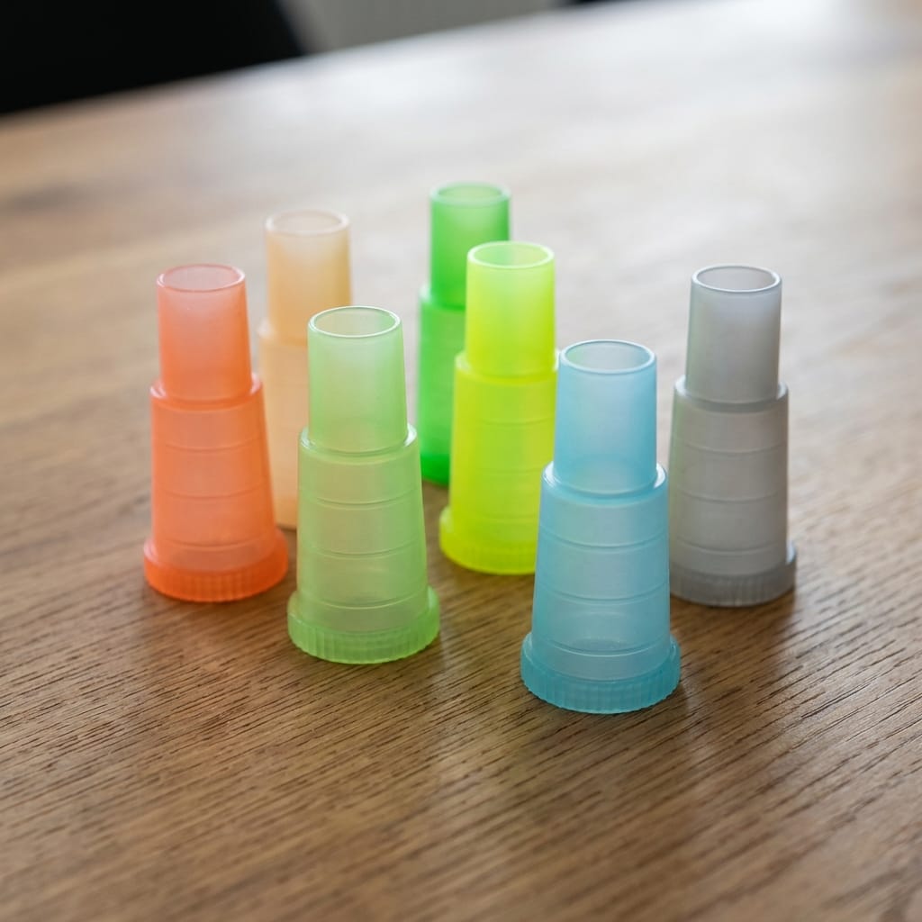 Lot de 100 embouts hygiéniques femelle NORJAN – Image 5