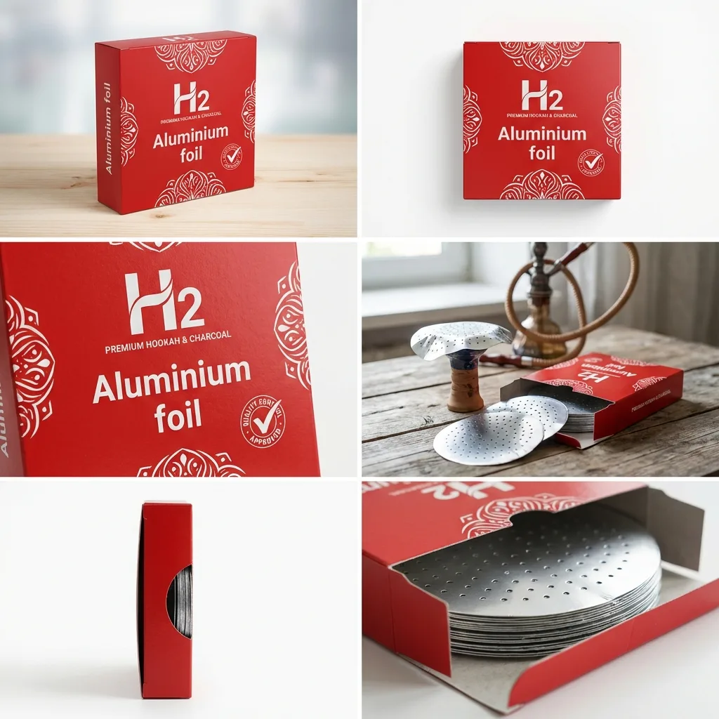 Aluminium perforé pour chicha NORJAN – Image 3