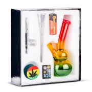 Coffret fumeur Super Heroes - Le kit complet prêt à offrir avec bang, pipe et grinder