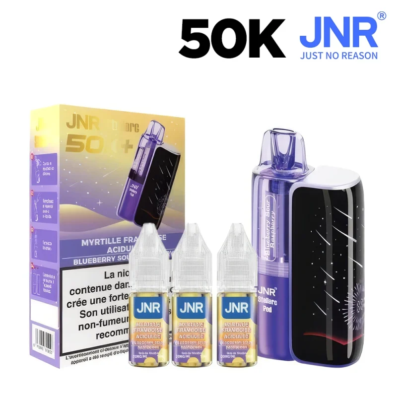 Puff JNR 50K+ Stellarc – Blueberry Sour Raspberry