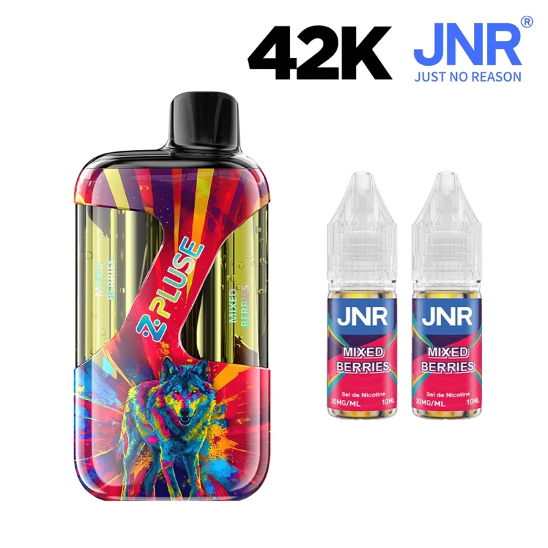 Puff Double JNR ZPluse 42K - Mixed Berries