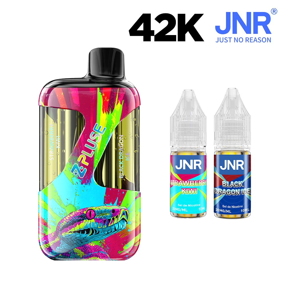 JNR ZPulse 42K  Double Got Strawberry Kiwi + Black Dragon