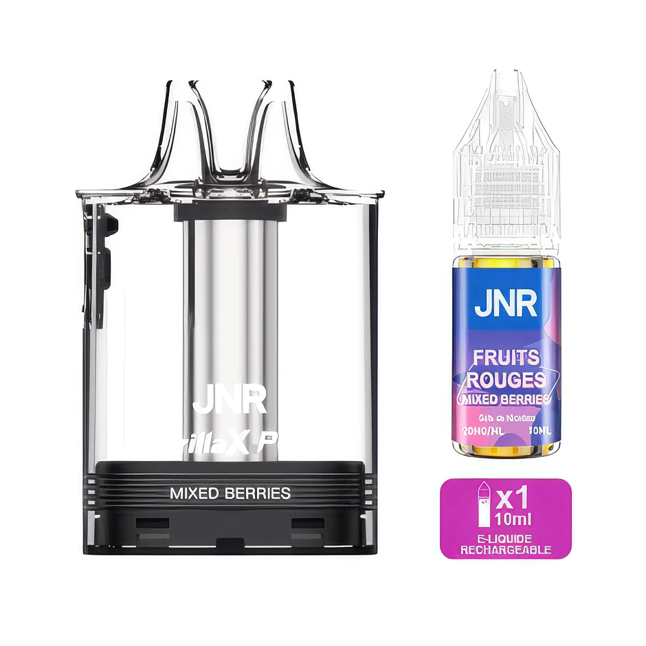 Cartouche Pod JNR Gorilla X 43K + E-liquide Mixed Berries