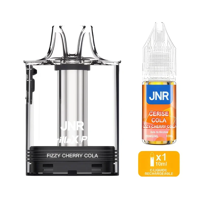 Pod JNR Gorilla Fizzy cherry cola - cartouche de remplacement avec 1 fiole de liquide 10ml JNR