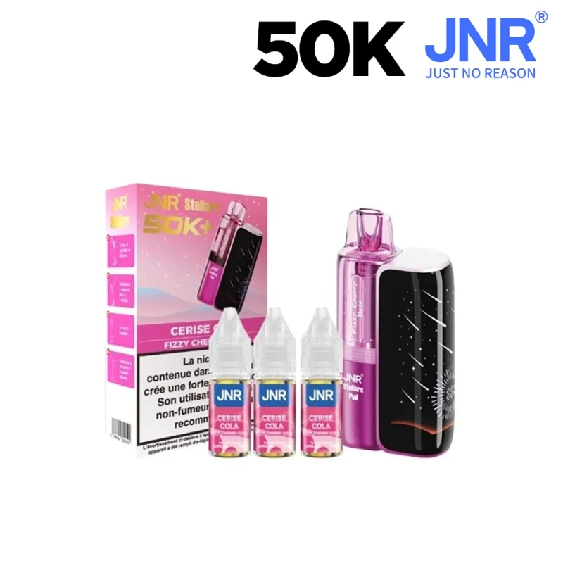 JNR 50K Puff STELLARC - Fizzy Cherry Cola (Cola cerise pétillant)
