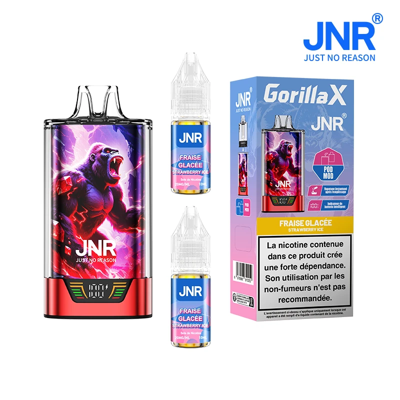 puff rechargeable JNR Gorilla - 43K (43000 bouffées)