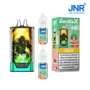 JNR Gorilla Strawberry Kiwi - 43 000 bouffées - rechargeable USB-C