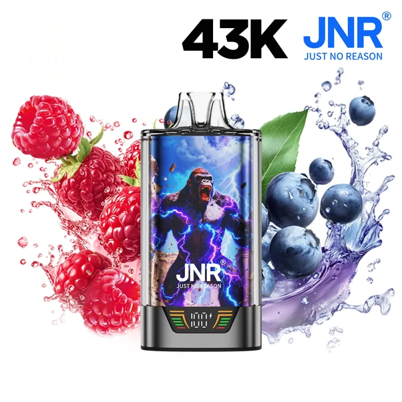 JNR Gorilla Blueberry Sour Raspberry - La puff fruitée acidulée aux 43000 bouffées