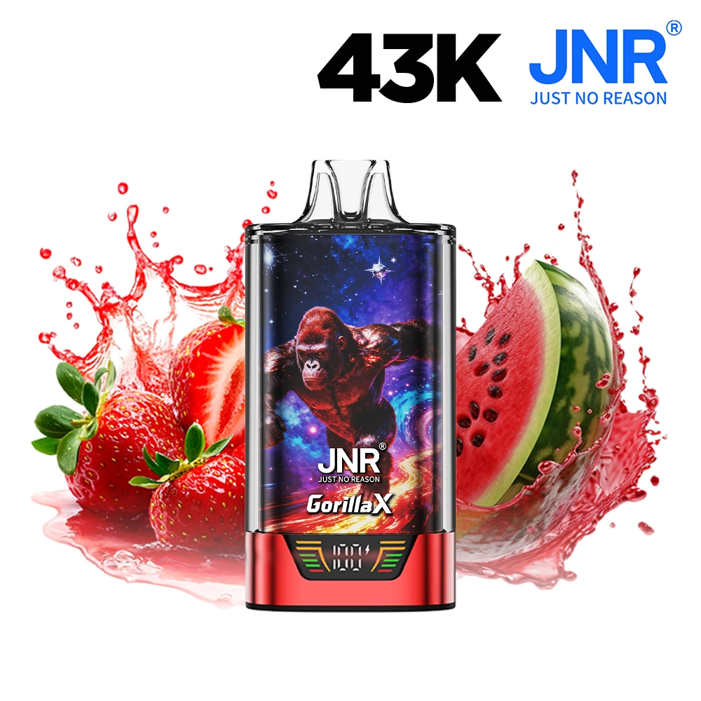 Puff JNR Gorilla 43K bouffées - goût strawberry watermelon ice