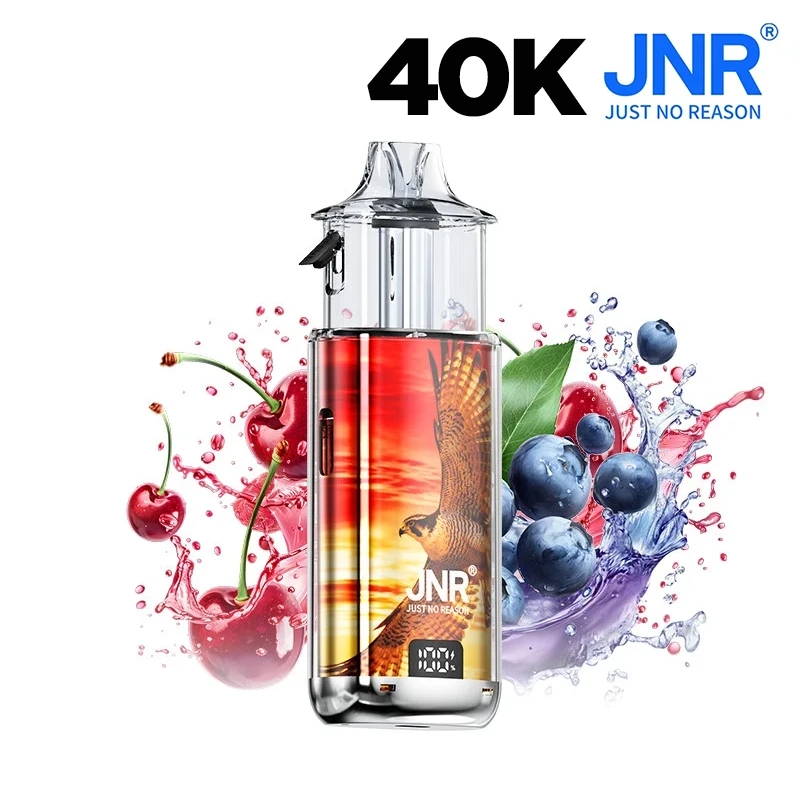 Puff JNR Falcon goût Cerise et baies - 40 000 bouffées - rechargeable