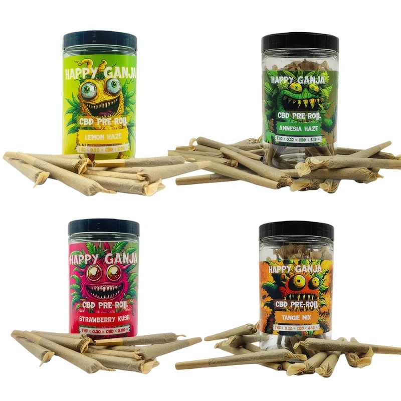gamme de cbd pré roulés / pré rolls avec CBD de qualité premium - Livraison rapide