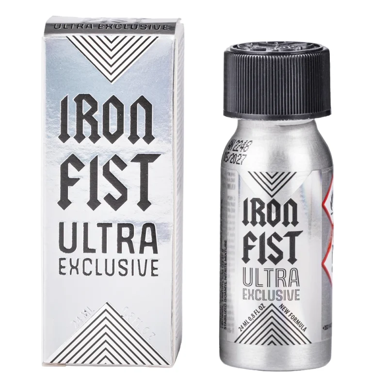 Poppers iron fist ultra exclusive - puissance extrême - poppers amyle amélioré.
