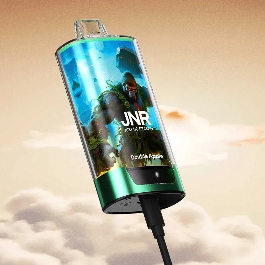 Puff rechargeable JNR Gorilla - Batterie 1000 mAh qui se recharge en USB-C.