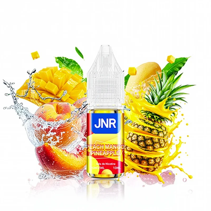 e liquide jnr 10 ml peach mango pineapple