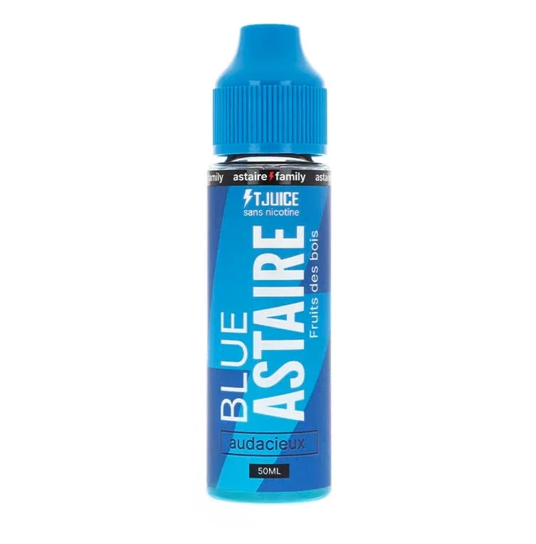 Découvrez la fraîcheur et les saveurs intenses du Blue Astaire 50 ml signé T-Juice.