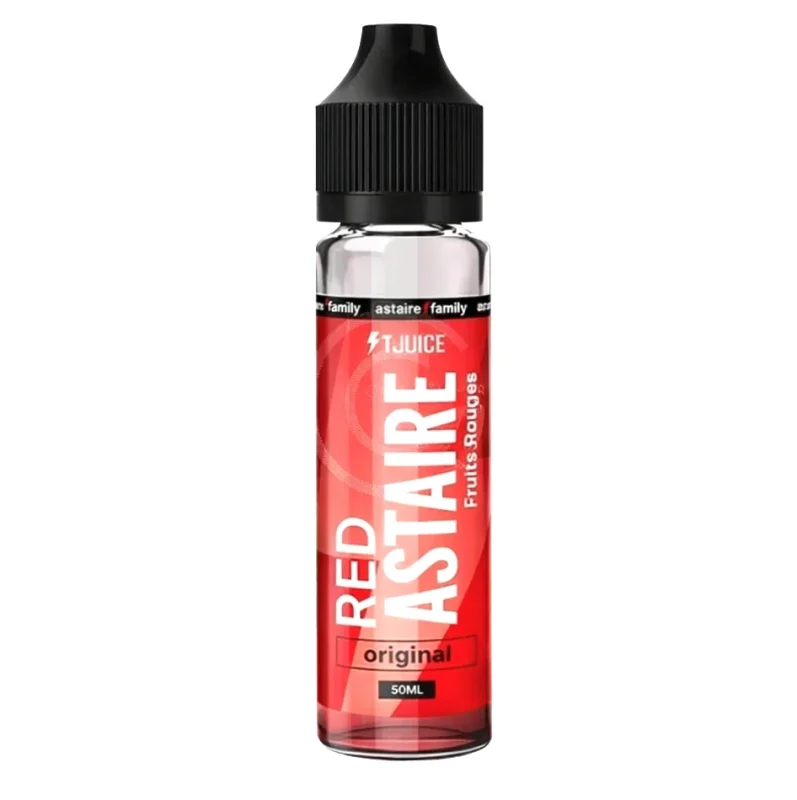 E-liquide Red Astaire 50 ml T-Juice - sans nicotine - flacon orêt à booster