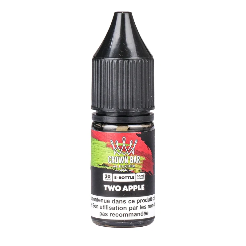 E-liquide Al Fakher 10 ml Two Apple (double pomme, réglisse)
