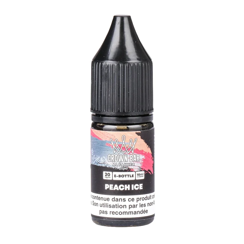 E-liquide Al Fakher Pêche glacée - 20mg sels de nicotine - PG/VG 50/50