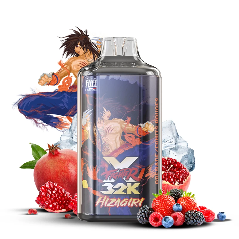 Puff 32 000 Fuel XFighter - Goût Hizagiri (Fruits rouges, grenade, fraise)