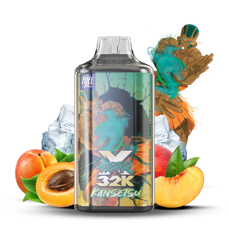 Kansetsu XFighter - Puff 32K rechargeable aux saveurs fruitées intenses