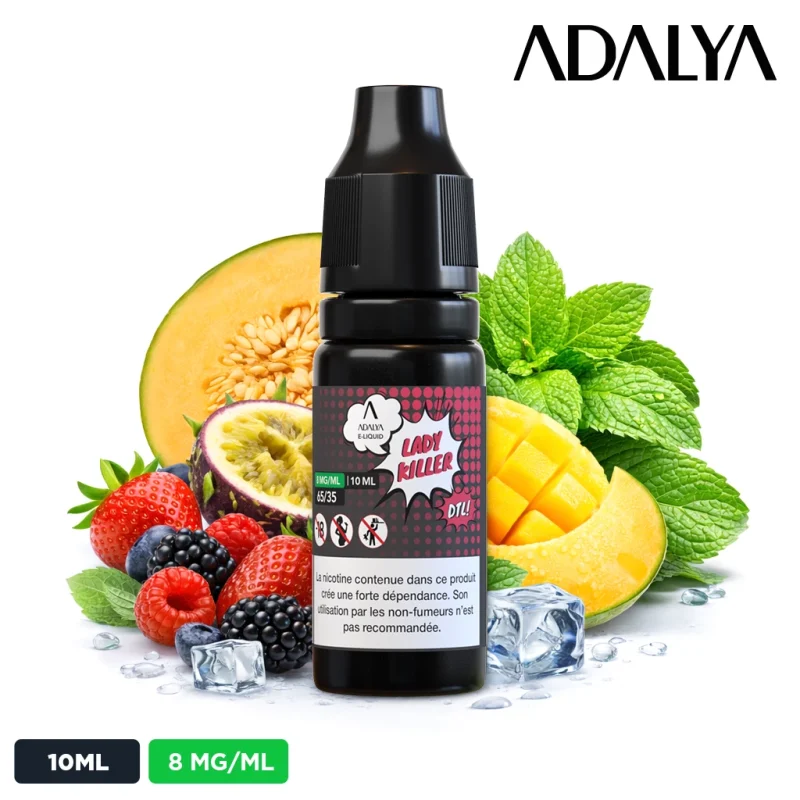 E-liquide Adalya Lady Killer 65/35 – 8mg de nicotine
