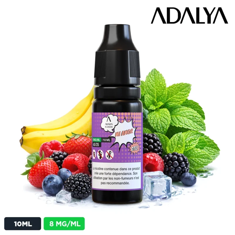 E-liquide Adalya DTL 65/35 Mi Amor – 8mg de nicotine