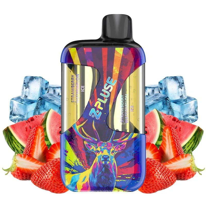 Puff 42 000 bouffées par JNR - Double réservoir pour une utilisation longue durée - strawberry watermelon ice