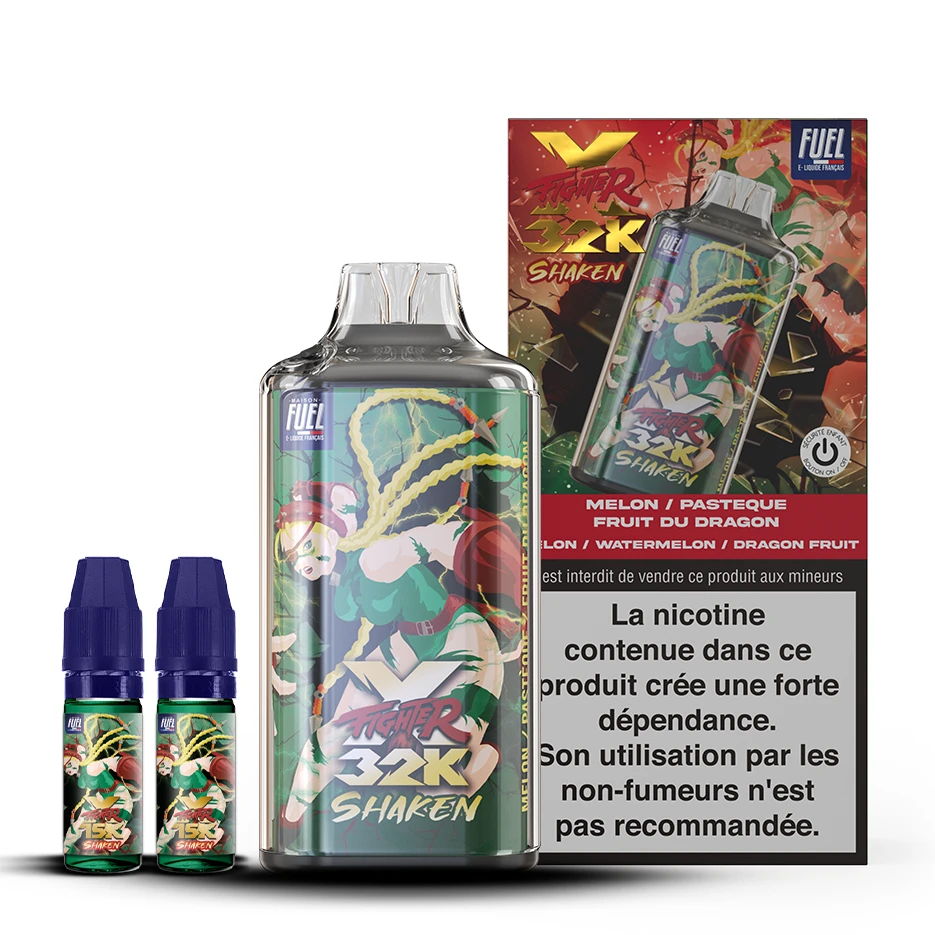 Puff X Fighter 32K - Shaken - 10mg nicotine – Image 3