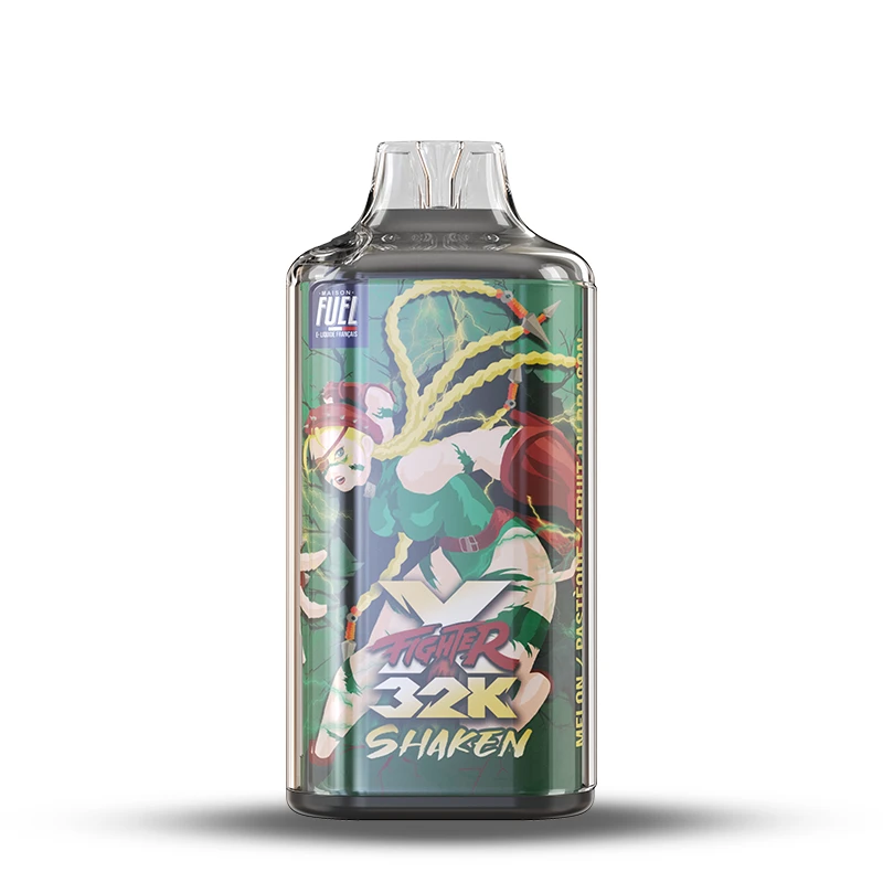 puff shaken figher fuel - 32K avec nicotine - goût SHAKEN